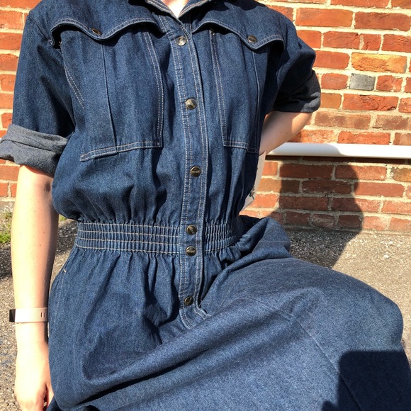 vintage denim dresses